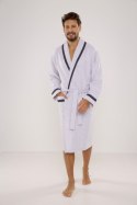 SZLAFROK MĘSKI BRUNO - BORDOWY, 2XL DE LAFENSE