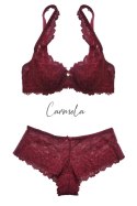 BIUSTONOSZ CARMELA M-053/22 BURGUND - BURGUND, 80B MAT