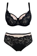 BIUSTONOSZ TANGO SEMI 01076 - CZARNY, 65I MEDIOLANO