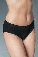 SEAMLESS COTTON BIKINI - BLACK, L GATTA BODYWEAR