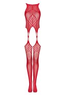 BODYSTOCKING N122 - CZERWONY, XL/XXL OBSESSIVE
