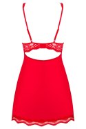 LUVAE BABYDOLL I STRINGI CZERWONA - CZERWONY, L/XL OBSESSIVE